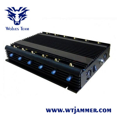 12バンド50m 20W GSM DCS 3G 4G WIFI GPS RF信号の妨害機