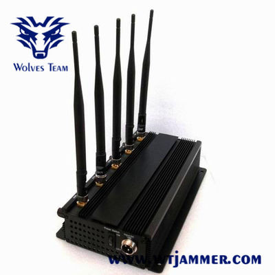 Wifiの強力な11W 40m CDMA GSMの携帯電話および妨害機