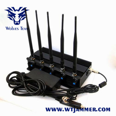 Wifiの強力な11W 40m CDMA GSMの携帯電話および妨害機