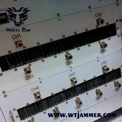 購入 DDS 25-6000MHz 450W 1kmの軍の護送の爆弾の妨害機 online manufacture