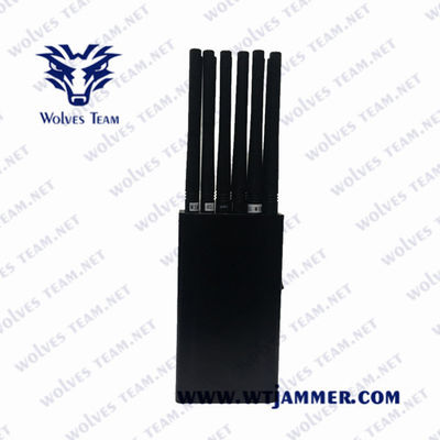 12バンドCDMA UHF VHF 25m 12W手持ち型信号の妨害機