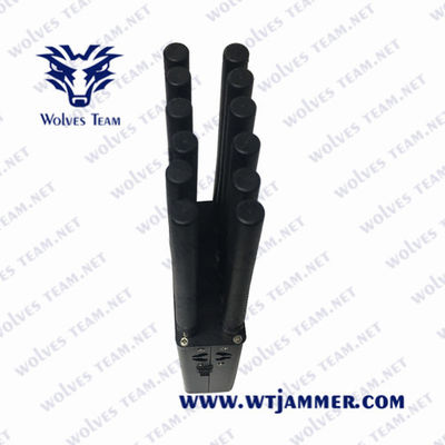 12バンドCDMA UHF VHF 25m 12W手持ち型信号の妨害機