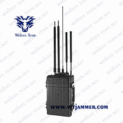 UHF VHF350MHz Walky -話し好きな800W車信号の妨害機