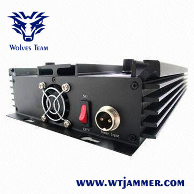 CDMA GSM GPSL1 Lojack 50mの16W携帯電話の妨害機