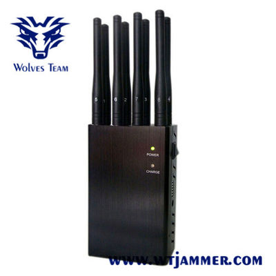 8アンテナ20M 6W WiFi 3G 4G携帯電話の妨害機