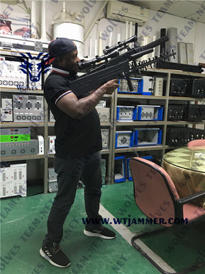 携帯用銃の形1000mの30w反無人機の妨害機