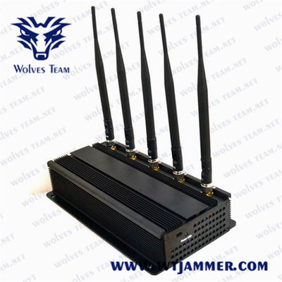 装置25メートルの2.4G 4.9G 5.0G 5w Wifi信号の妨害機