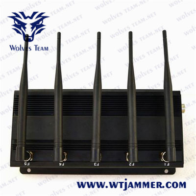 装置25メートルの2.4G 4.9G 5.0G 5w Wifi信号の妨害機