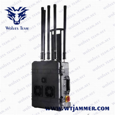 完全な頻度20MHz- 2500 MHz 800W携帯用信号の妨害機