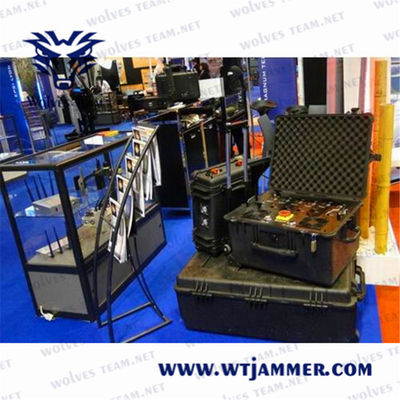 完全な頻度20MHz- 2500 MHz 800W携帯用信号の妨害機