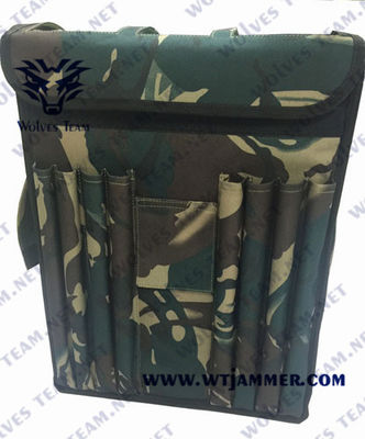 Ied GSM WiFi 2.4G 3G 4G 40w GPSの頻度妨害機をBackpack