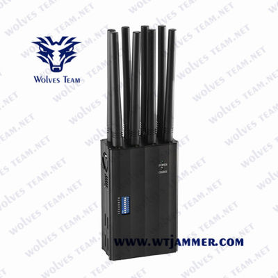 12バンド25m 12W GSM 3G 4G 5g携帯電話信号のブロッカー