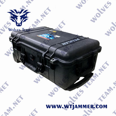 軍の防水屋外の6バンド2500m 600W UAVの妨害機