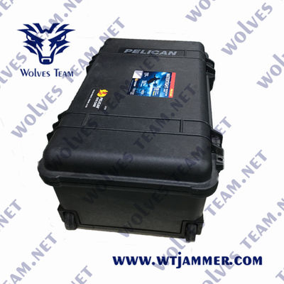 軍の防水屋外の6バンド2500m 600W UAVの妨害機