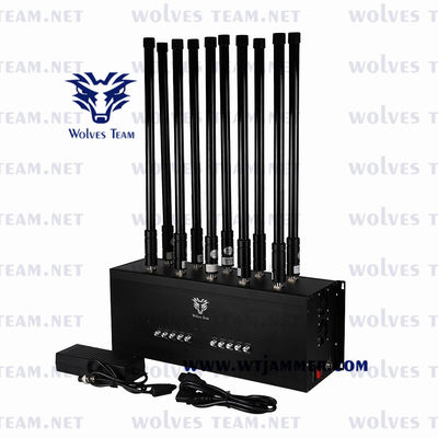 GSM 3G 4G LTE 5G 50mの携帯電話の妨害機のLojack VHF UHF