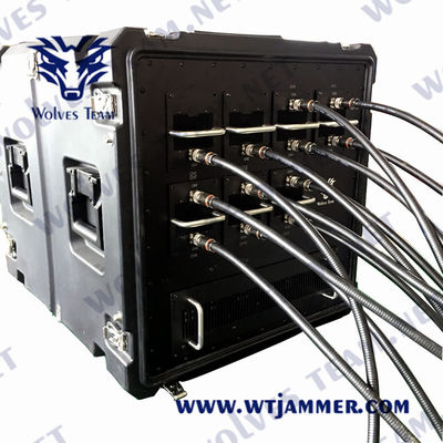 購入 GSM CDMAオイル ガスの基地局のための反Uavの無人機の妨害機1000m 240VAC online manufacture