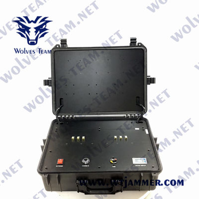 装置反スパイDC24Vを詰め込む600w Uav WIFI GPSL1の無人機信号