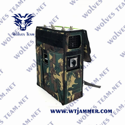 軍EOD Manpack RF信号の妨害機4G 5G 80w 6バンド