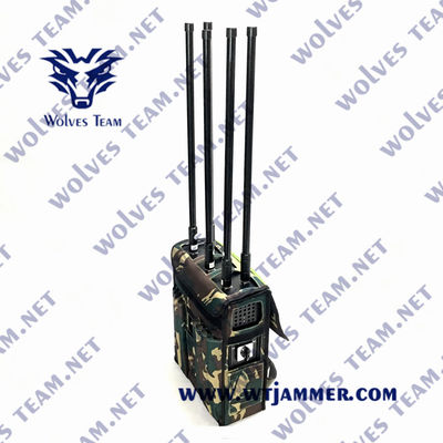 90W GPS WIFI 5.8Gの無人機信号の妨害機の軍920MHz 5バンド