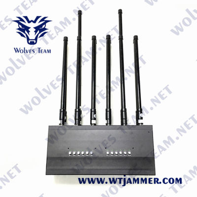 12 50mの36W携帯電話信号の妨害機GSM 3G WIFI 5.8Gを運ぶ