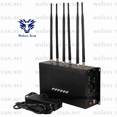 GSM CDMA DCS PCS 35Wの携帯電話信号の妨害機3G 4G LTE 4G WIMAX