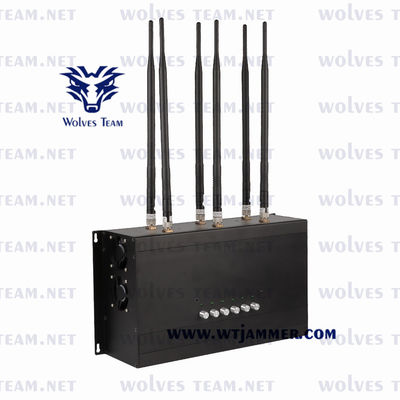 GSM CDMA DCS PCS 35Wの携帯電話信号の妨害機3G 4G LTE 4G WIMAX