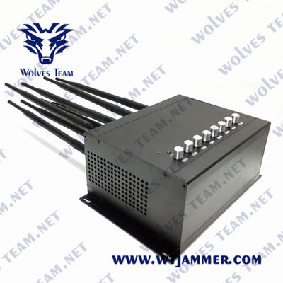 240VAC GSM WiFi Lojackの携帯電話の妨害機35W UHF VHFの妨害機