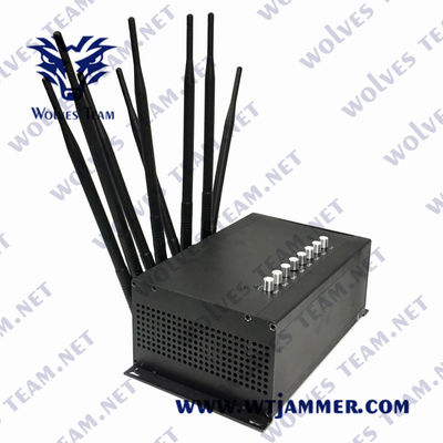 240VAC GSM WiFi Lojackの携帯電話の妨害機35W UHF VHFの妨害機