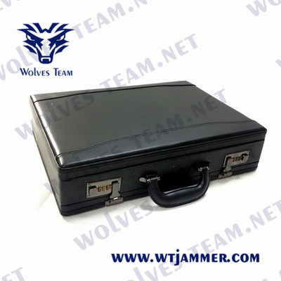 購入 25WスーツケースUavの反無人機の妨害機WIFI 2.4G 5.8G GPSの無人機の周波数変換器 online manufacture