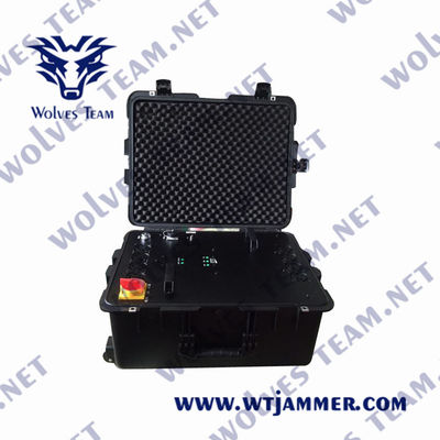 GSM CDMA PCS DCSの携帯電話の妨害機3G 4G 5G 500m LoJack