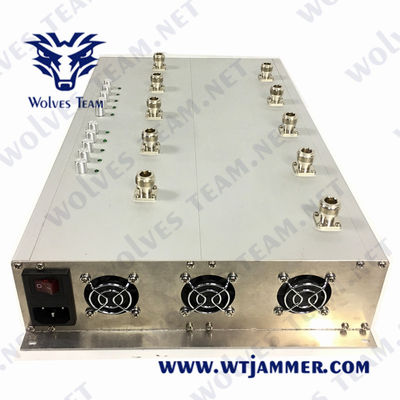 CDMA GSM 5G LTEの携帯電話の妨害機50m Lojack VHF UHFの妨害機