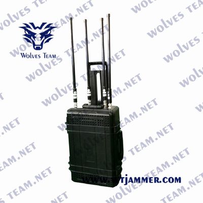 軍VIP車の護送のためのUMTS WCDMAのペリカンIP65 VHF UHFの妨害機900W