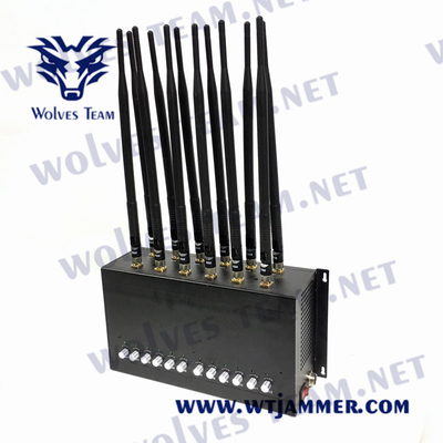 CDMA 24Wの携帯電話のブロッカー妨害機12のアンテナDCS GSM GPS WIFI