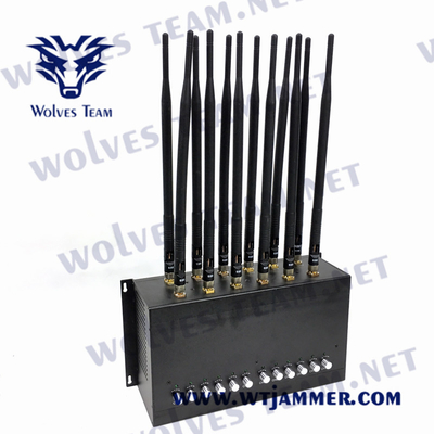 CDMA 24Wの携帯電話のブロッカー妨害機12のアンテナDCS GSM GPS WIFI