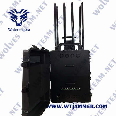 8本のアンテナ爆弾信号の妨害機VIPの保証のためのUHF 300ワットのVHF