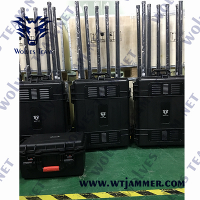 8本のアンテナ爆弾信号の妨害機VIPの保証のためのUHF 300ワットのVHF