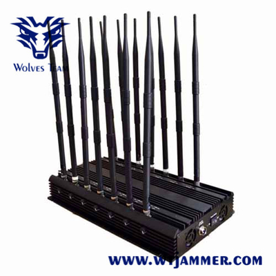 315Mhz 433Mhz Lojackの携帯電話信号の妨害機14のアンテナ35W