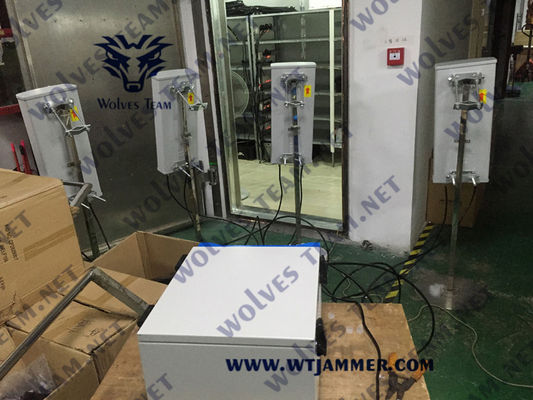 購入 800ワットDCS PCSの携帯電話の妨害機3G 4G 5G Wifi CDMA GSM online manufacture