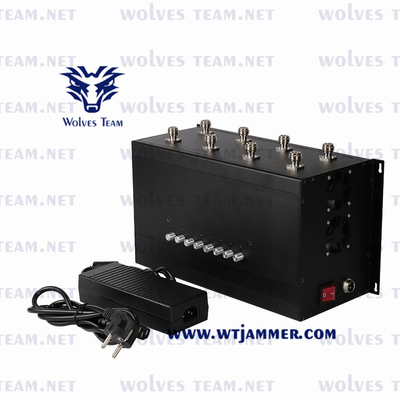 CDMA GSM WiFi Lojack信号の妨害機80m 10W UHF VHF 3G 4G 5G