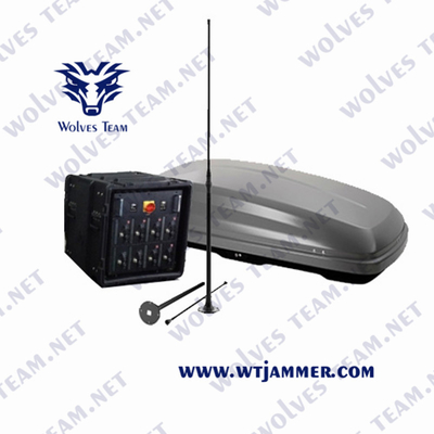 軍隊IEDの爆弾の妨害機500w WIFI 5.8 GPS GSM 3G 4G 5G