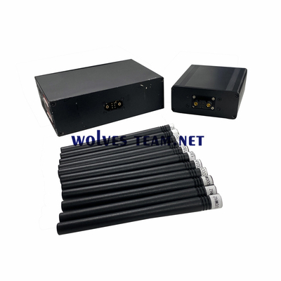 18バンド携帯用2G 3G 4G 5G妨害機すべてのGPS L1 L2 L5 Lojack WiFi GPS RF 315/433/868MHzの妨害機30Mまで