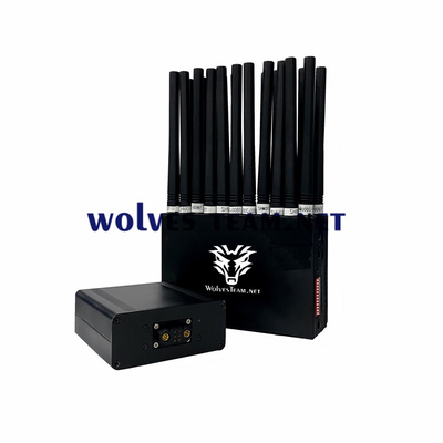 22バンド22W RF信号の妨害機の携帯電話GSM 3G 4G 5G Wifi GPS Lojack