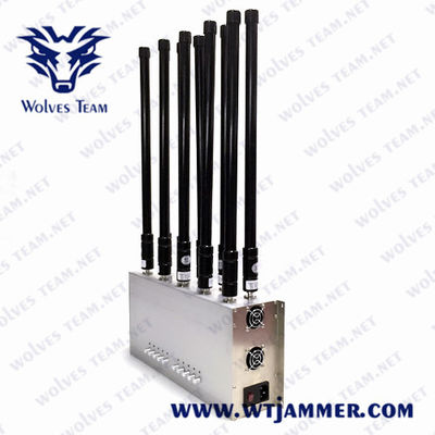 購入 3200-3600MHz 携帯電話信号妨害器 GPS ロジャック 3G 4G 5G VHF UHF 5G online manufacture
