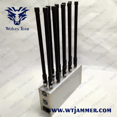 3200-3600MHz細胞信号の妨害機GPS Lojack 3G 4G 5G VHF UHF 5G