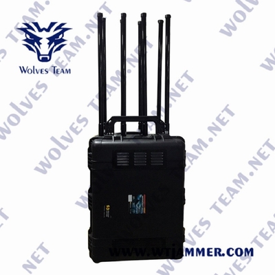 300W CDMA EODのための携帯用信号の妨害機5.8G GPS 3G 4G 5G GSM WIFI