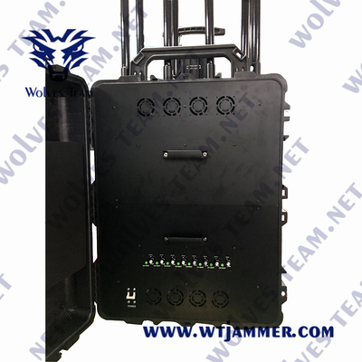 300W CDMA EODのための携帯用信号の妨害機5.8G GPS 3G 4G 5G GSM WIFI