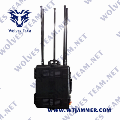 1200ワット軍屋外信号の妨害機240VAC GSM GPS WIFI 3G 4G 5G