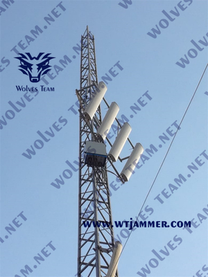 500W高い発電の耐久の防水屋外の刑務所の妨害機4G WIFI GPSの携帯電話信号の妨害機