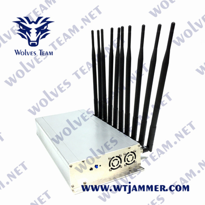 CDMA GSM細胞信号の妨害機10W UHF VHF 3G 4G 5G 240VAC WiFi