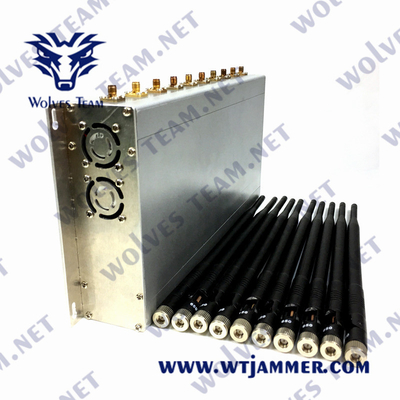 CDMA GSM細胞信号の妨害機10W UHF VHF 3G 4G 5G 240VAC WiFi